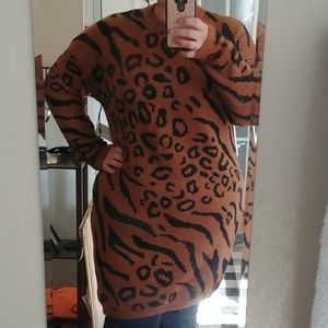 Anthropologie sweater dress